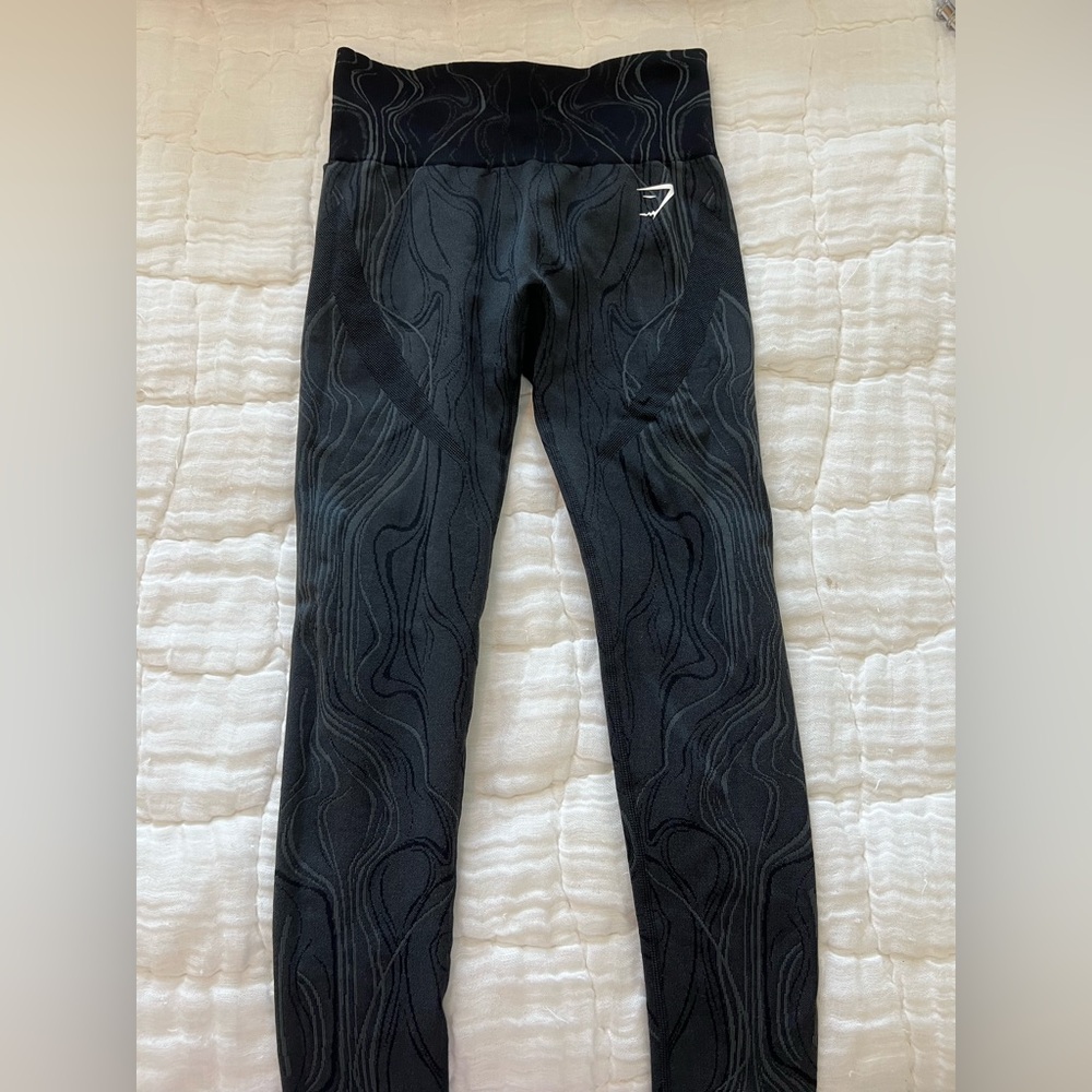 Gymshark Black Wave Leggings